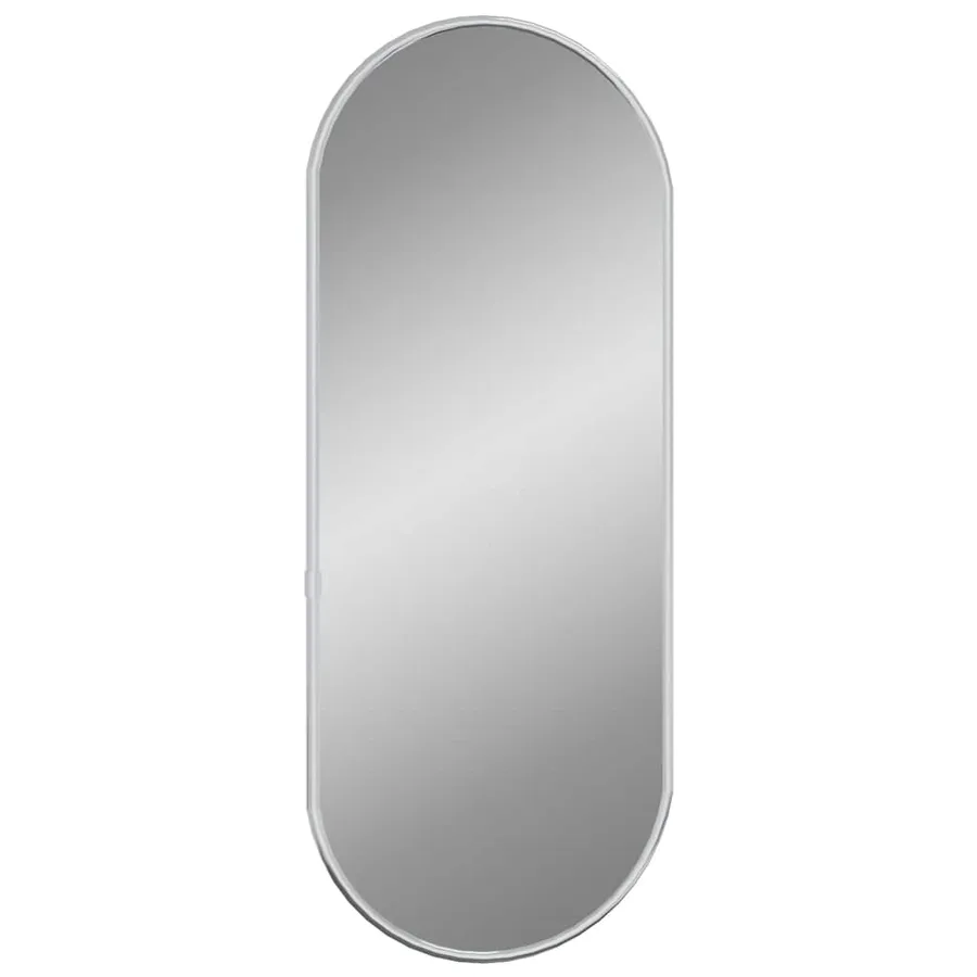 Miroir mural Argenté 50x20 cm Ovale - 3