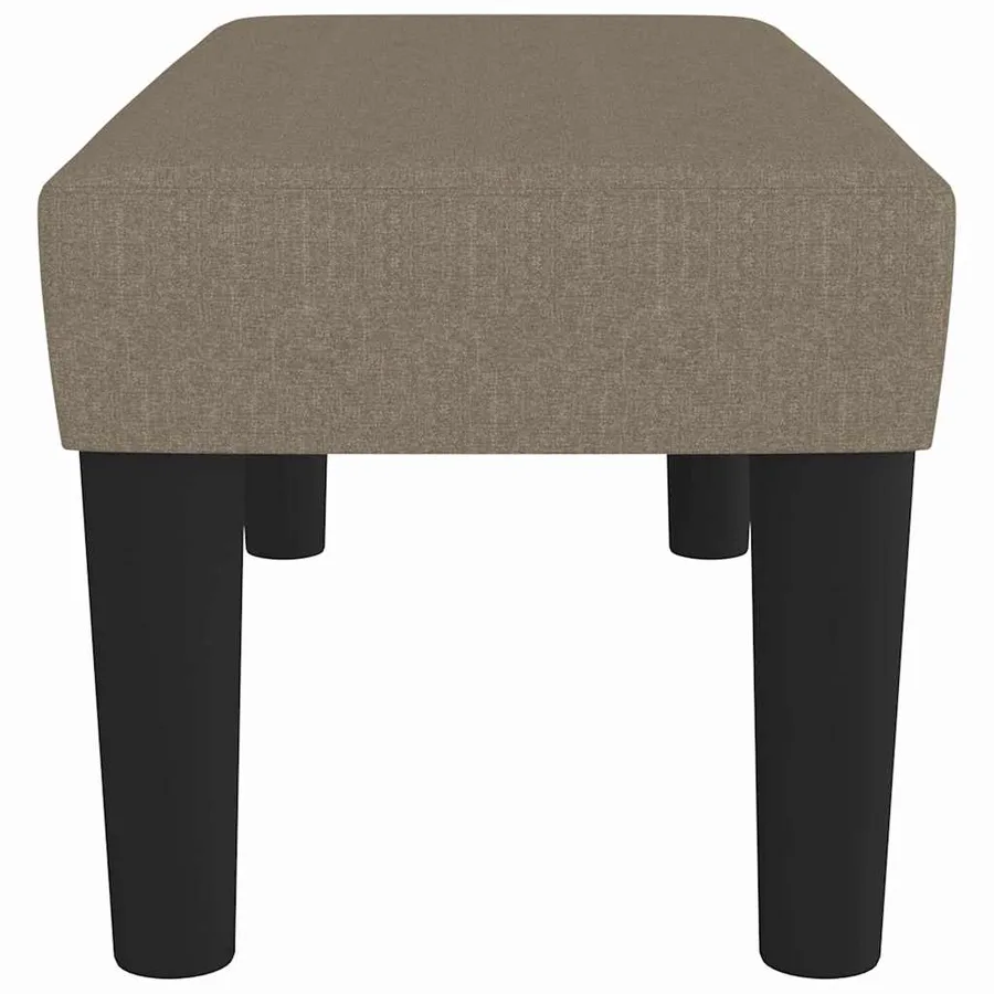 Banc Taupe 70x30x30 cm Tissu - 4