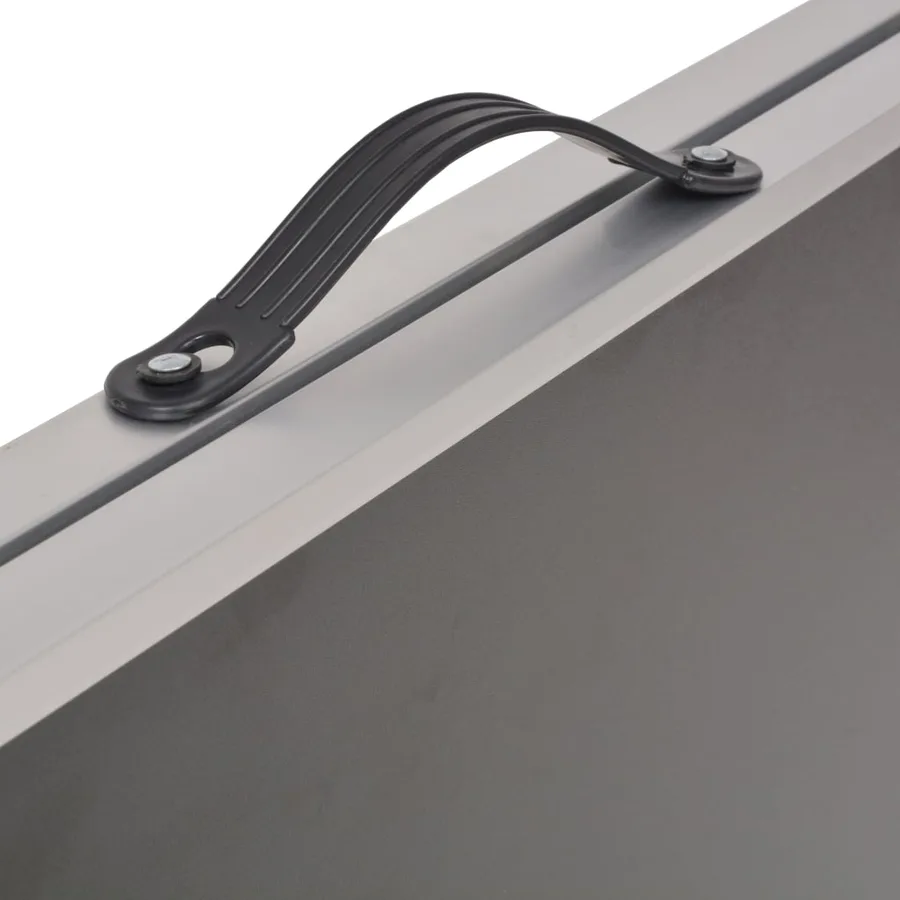Table pliable de collage MDF et aluminium 200 x 60 x 78 cm - 5