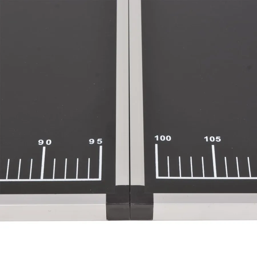 Table pliable de collage MDF et aluminium 200 x 60 x 78 cm - 6