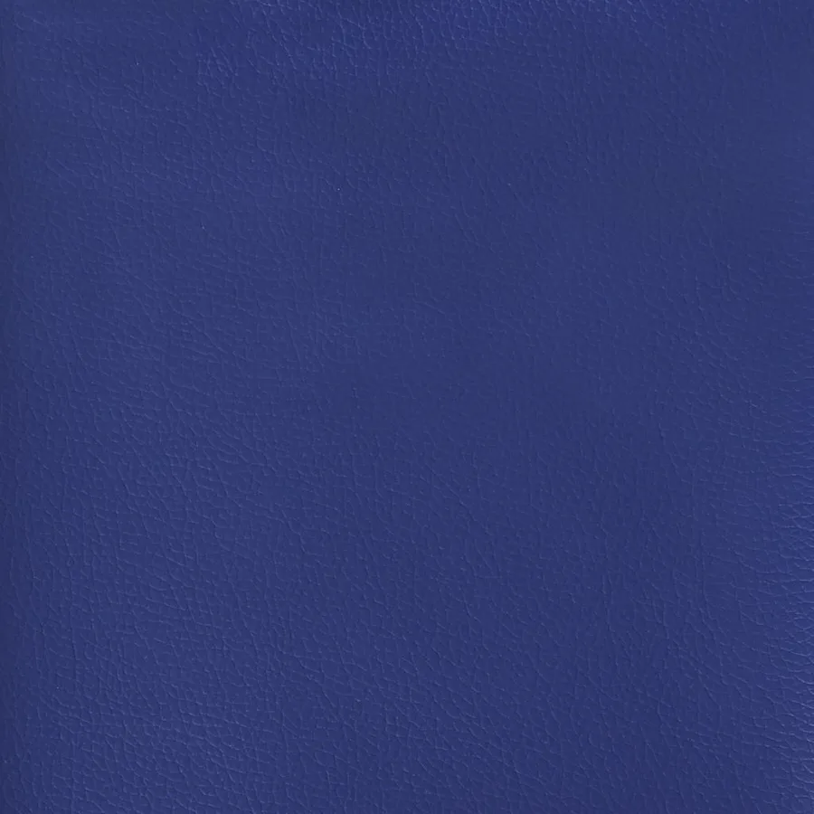 Chaise de jeu de massage et repose-pied Noir et bleu Similicuir - 14