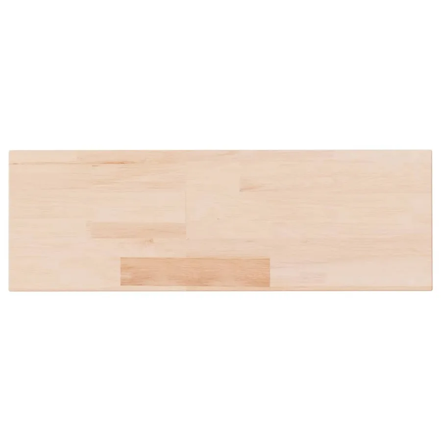 Panneau d'étagère 60x20x4 cm Bois de chêne massif non traité - 2