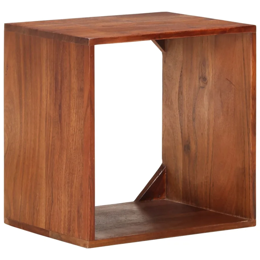 Étagère murale 40x30x40 cm Bois d'acacia solide - 10