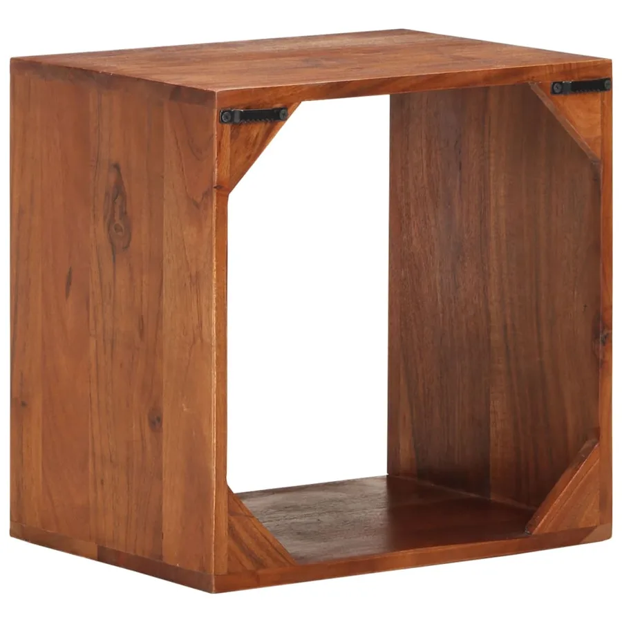 Étagère murale 40x30x40 cm Bois d'acacia solide - 11