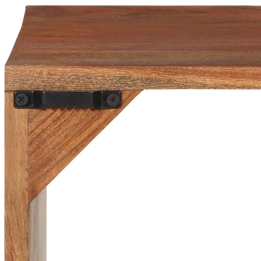 Étagère murale 40x30x40 cm Bois d'acacia solide - 4