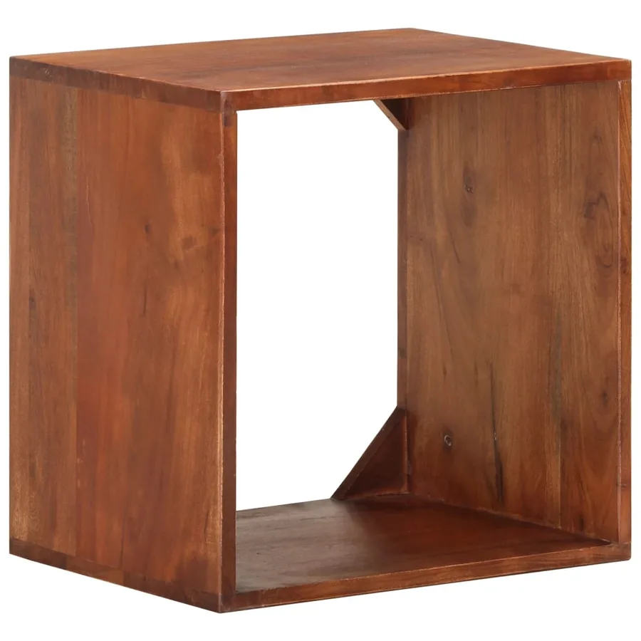 Étagère murale 40x30x40 cm Bois d'acacia solide - 8