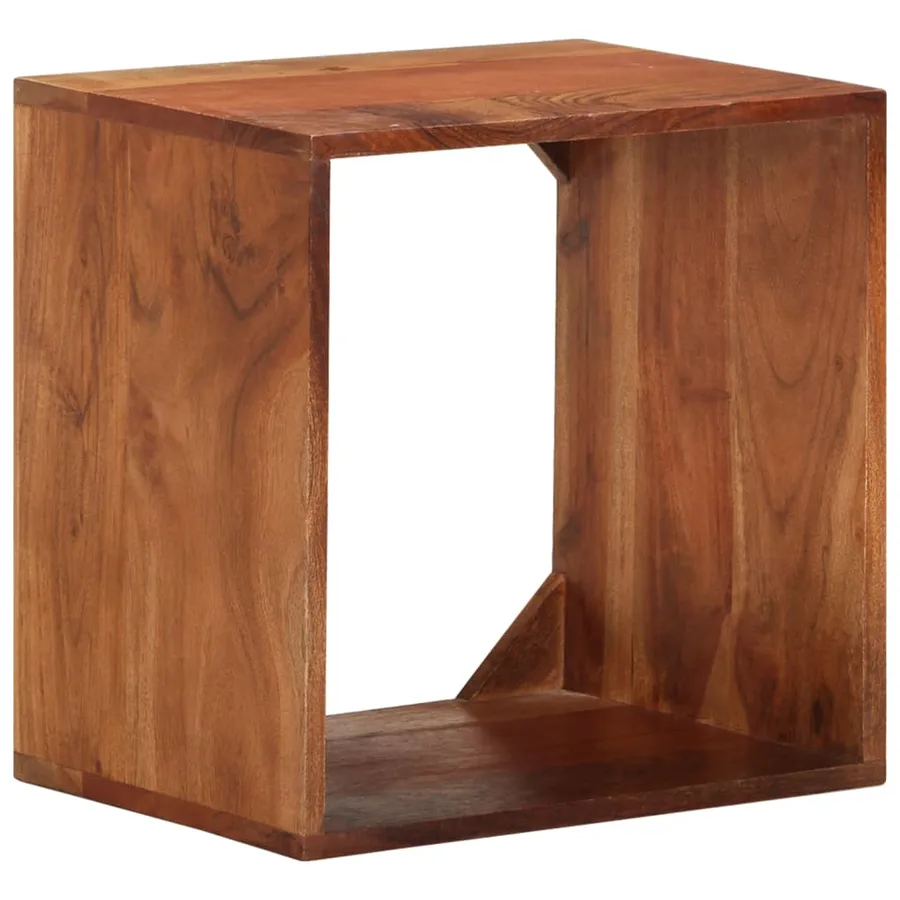 Étagère murale 40x30x40 cm Bois d'acacia solide - 9