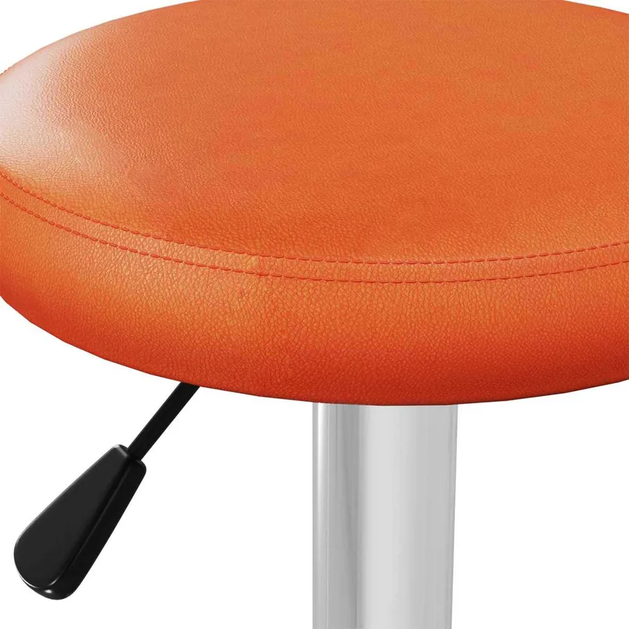 Tabouret de bar 2 pcs 31 x 31 x 87 cm Simili cuir Pivot - 6