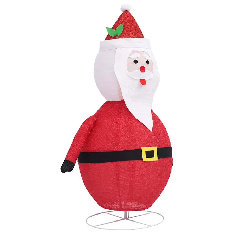 Décoration de Noël Figurine Père Noël LED Tissu de luxe 90 cm - 6