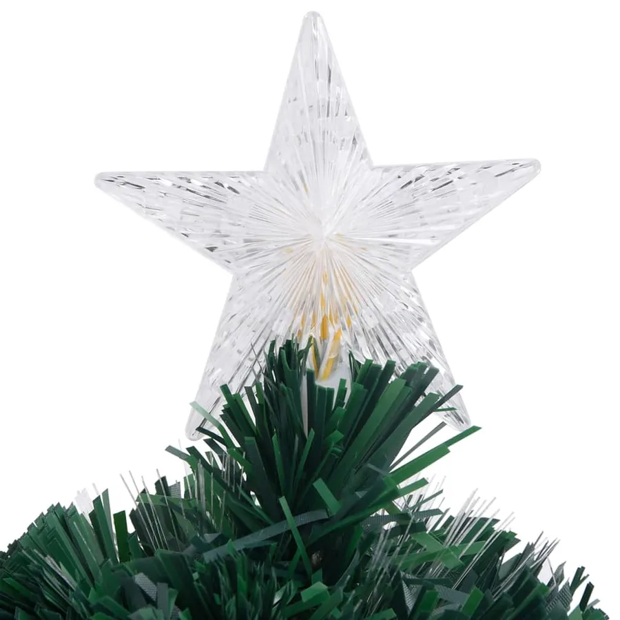 Arbre de Noël pré-éclairé avec support et LED 64 cm fibre optique - 6