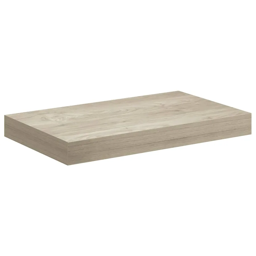 Étagères murales flottantes 2 pcs chêne 40x23,5x3,8 cm MDF - 6
