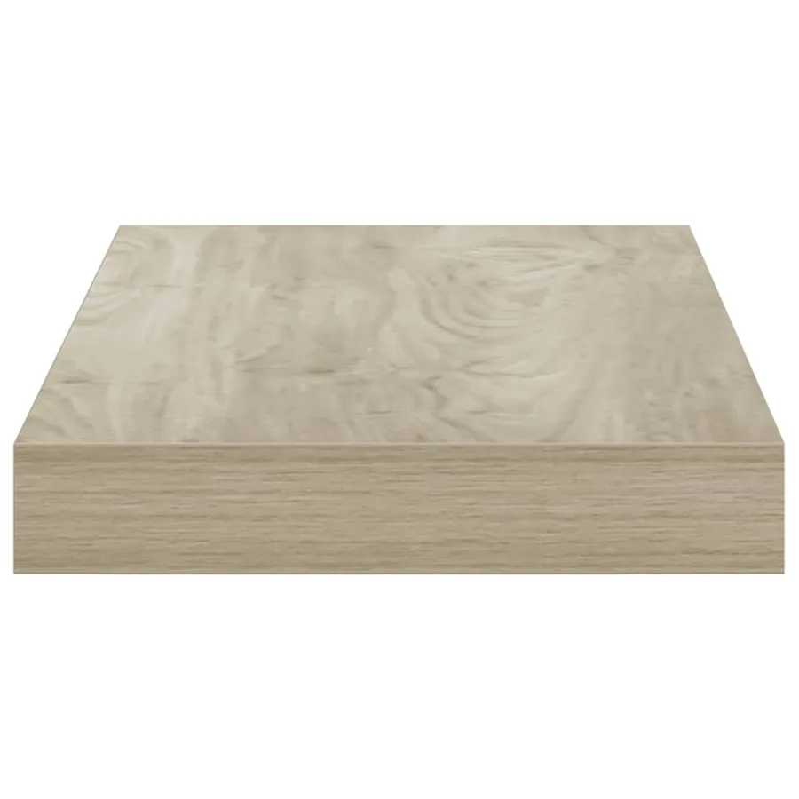Étagères murales flottantes 2 pcs chêne 40x23,5x3,8 cm MDF - 8