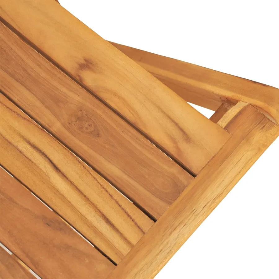 Ensemble à manger de jardin 7 pcs Bois de teck solide - 5