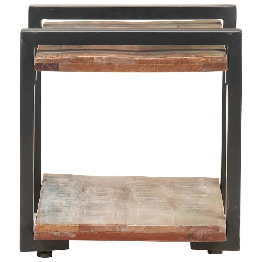 Meuble TV 90x40x40 cm Bois de récupération massif - 3