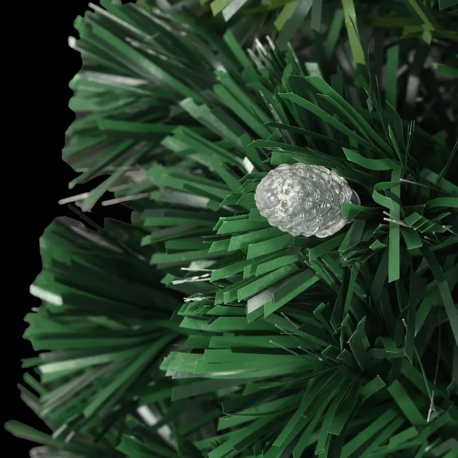 Arbre de Noël pré-éclairé avec support et LED 210 cm fibre optique - 6