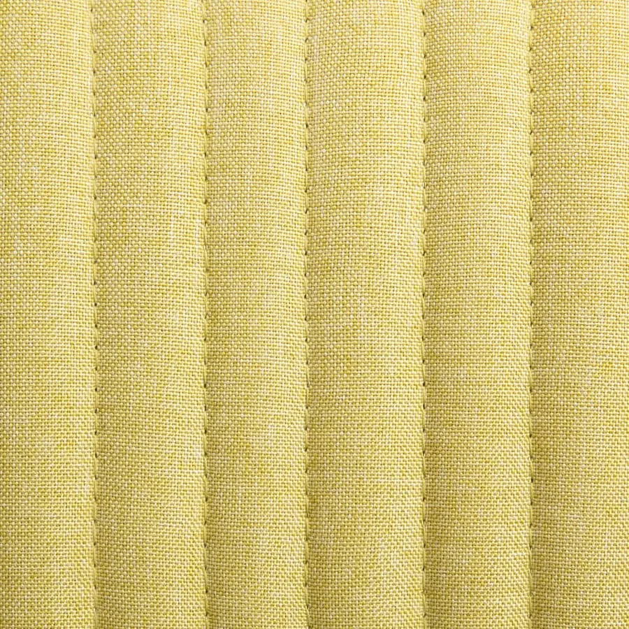 Chaises à manger lot de 6 vert tissu - 7