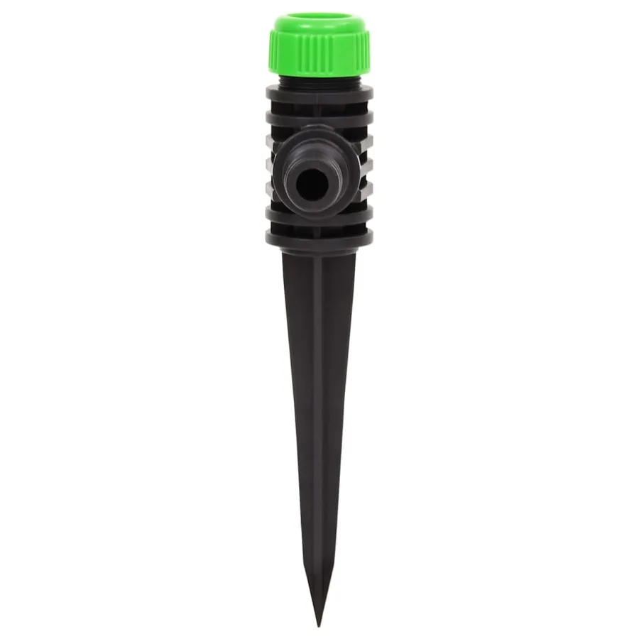 Arroseurs rotatifs 6 pcs vert et noir 3x6x19,5 cm ABS et PP - 4
