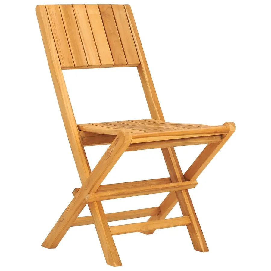 Ensemble à manger de jardin 5 pcs Bois de teck massif - 4