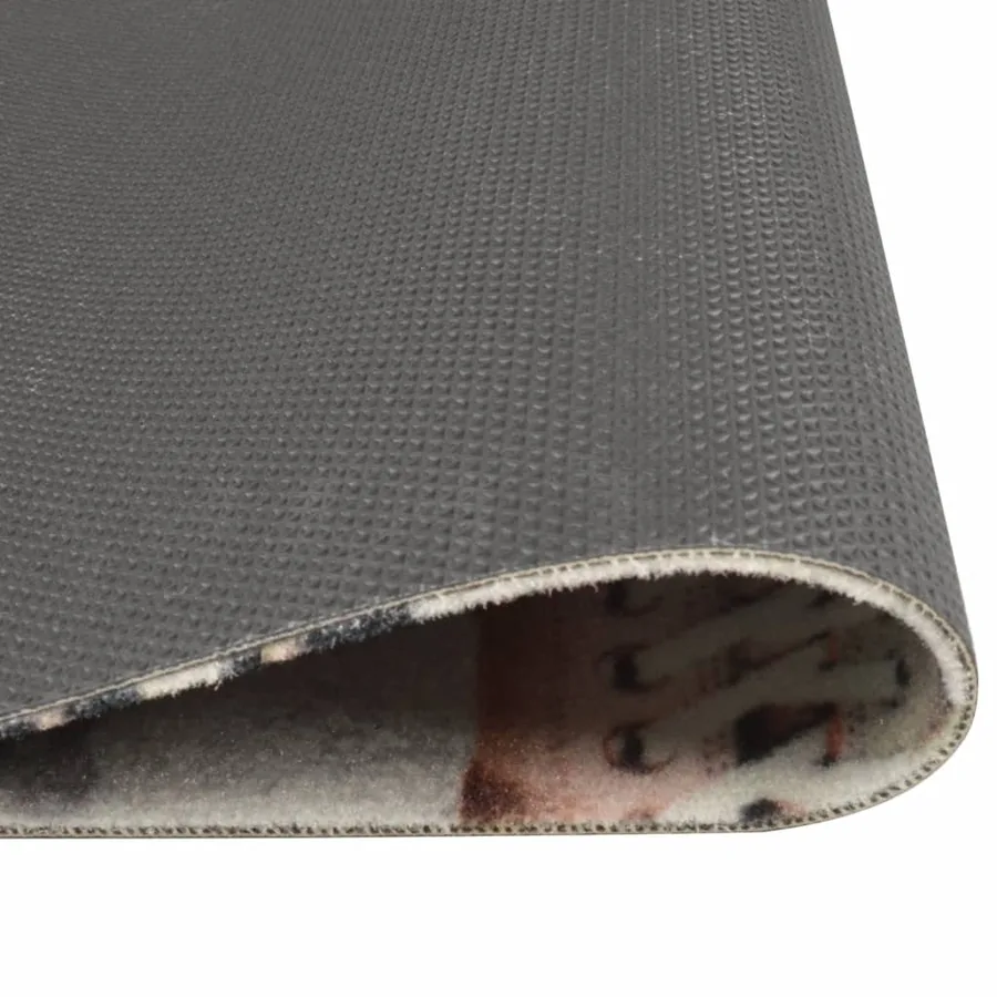 Tapis de cuisine lavable impression shoezone 45x150 cm velours - 3