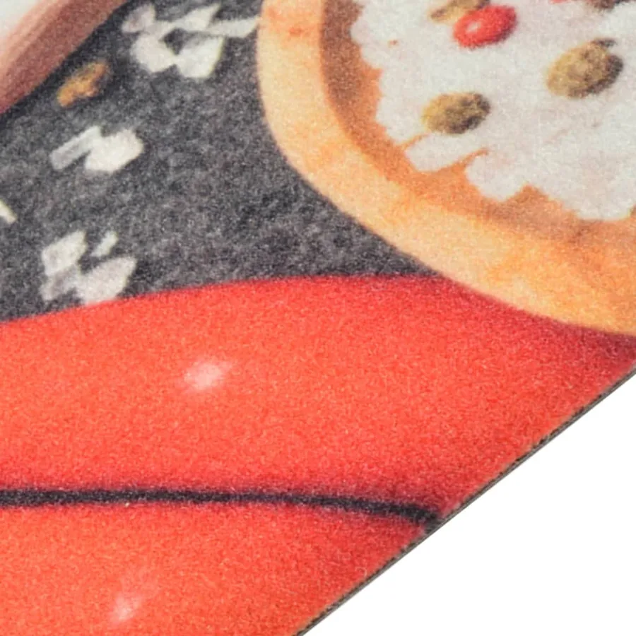 Tapis de cuisine lavable impression légumes 45x150 cm velours - 3