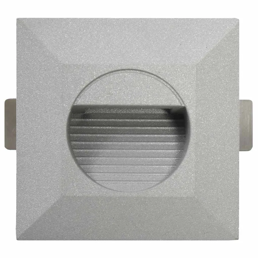 Appliques murales LED d'extérieur 6 pcs 2 W Argenté Carré - 5
