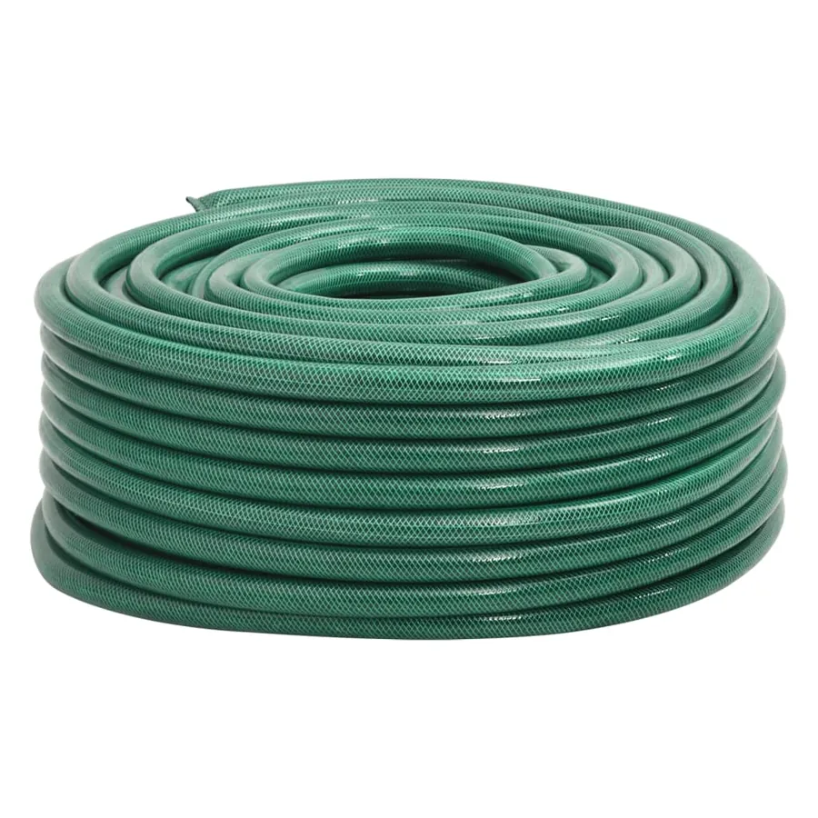 Tuyau d'arrosage vert 1" 30 m PVC