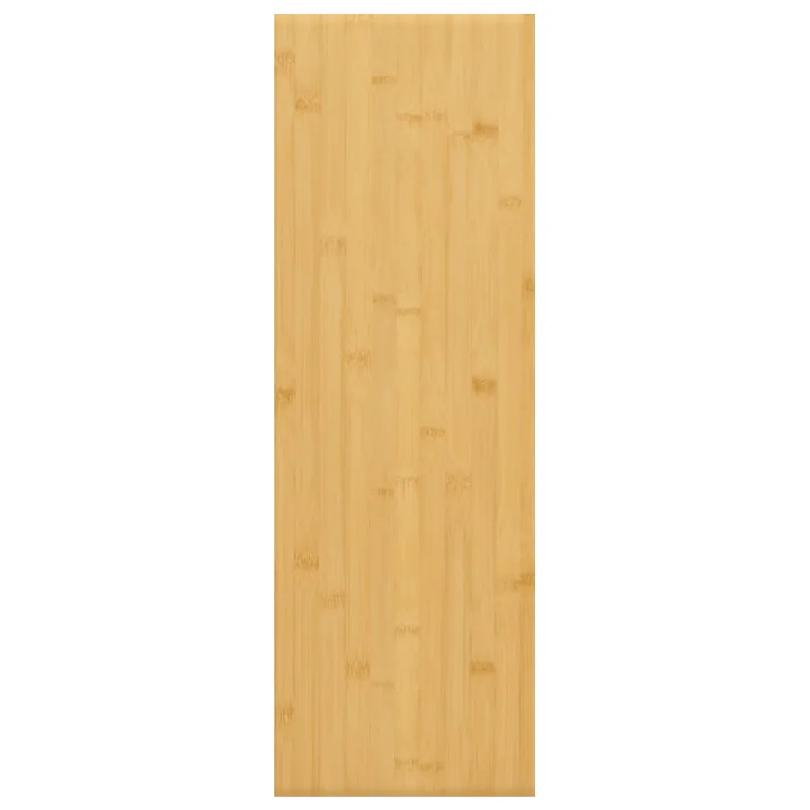 Étagère murale 60x20x2,5 cm bambou - 2