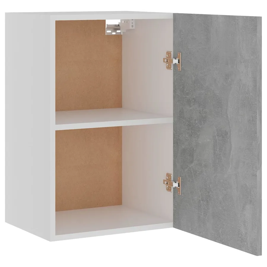 Armoire suspendue "Lyon" Gris béton 39,5 x 31 x 60 cm Bois d'ingénierie - 6