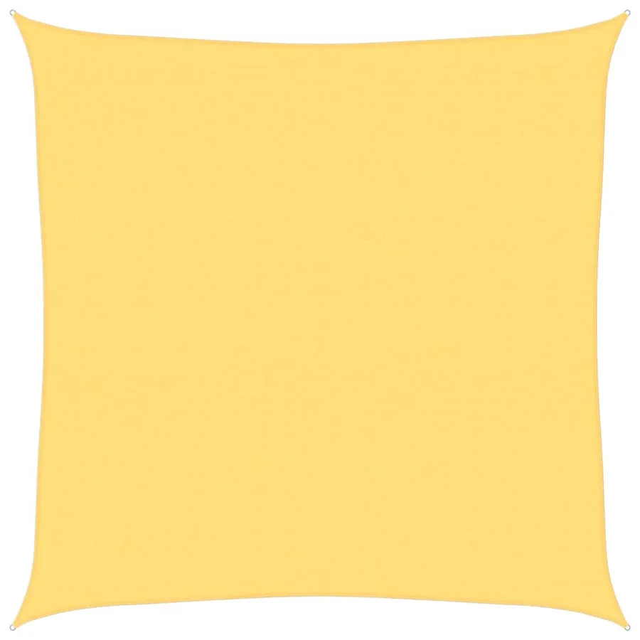 Voile d'ombrage 160 g/m² Beige 7x7 m PEHD - 2