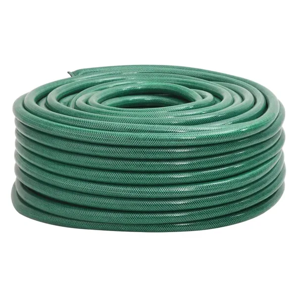 Tuyau d'arrosage vert 1" 100 m PVC