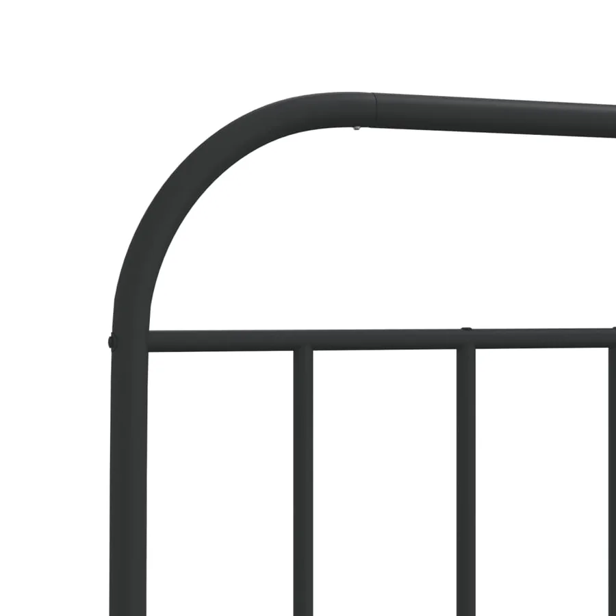 Tête de lit de remplacement métal noir 75 cm - 6