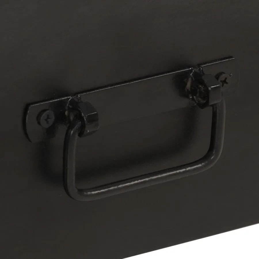 Meuble TV 120x30x40 cm Bois massif de manguier - 7