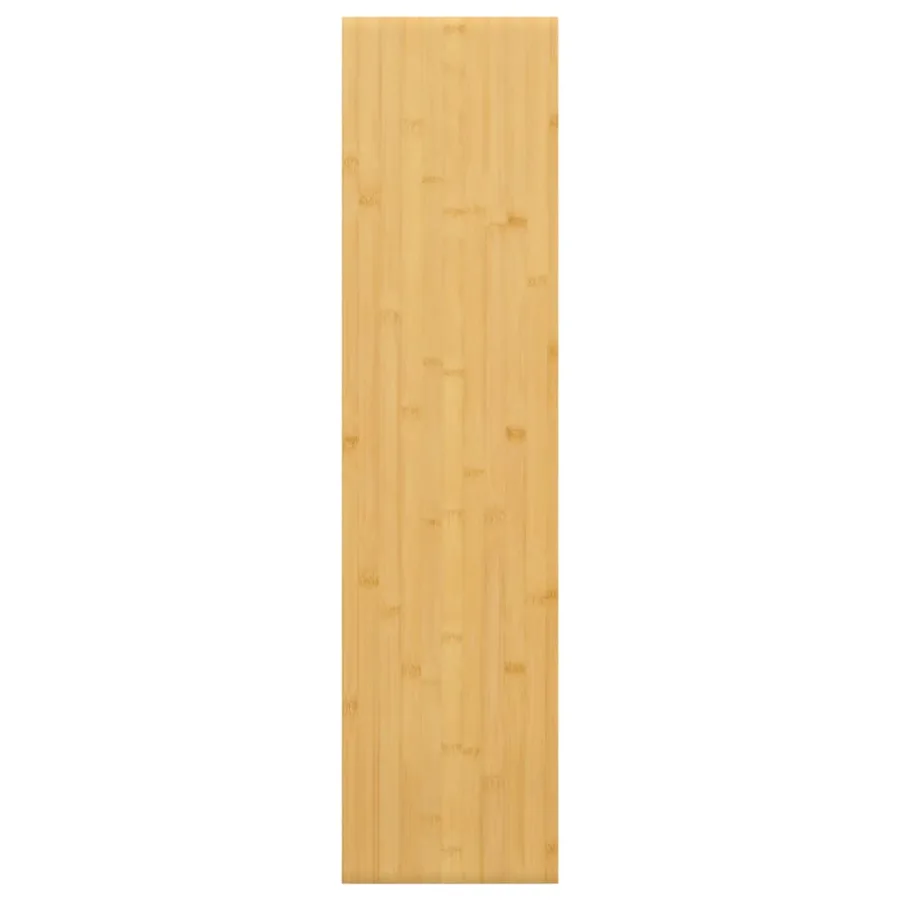 Étagère murale 80x20x4 cm bambou - 2