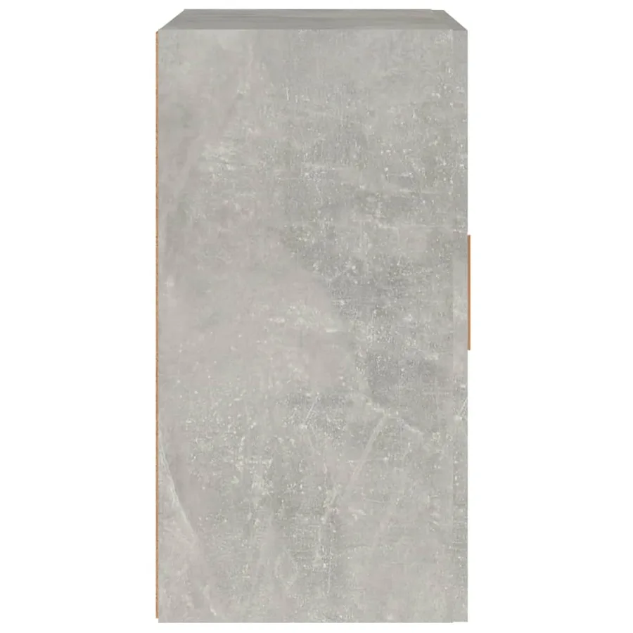 Armoire murale Gris béton 60x30x60 cm Bois d'ingénierie - 6
