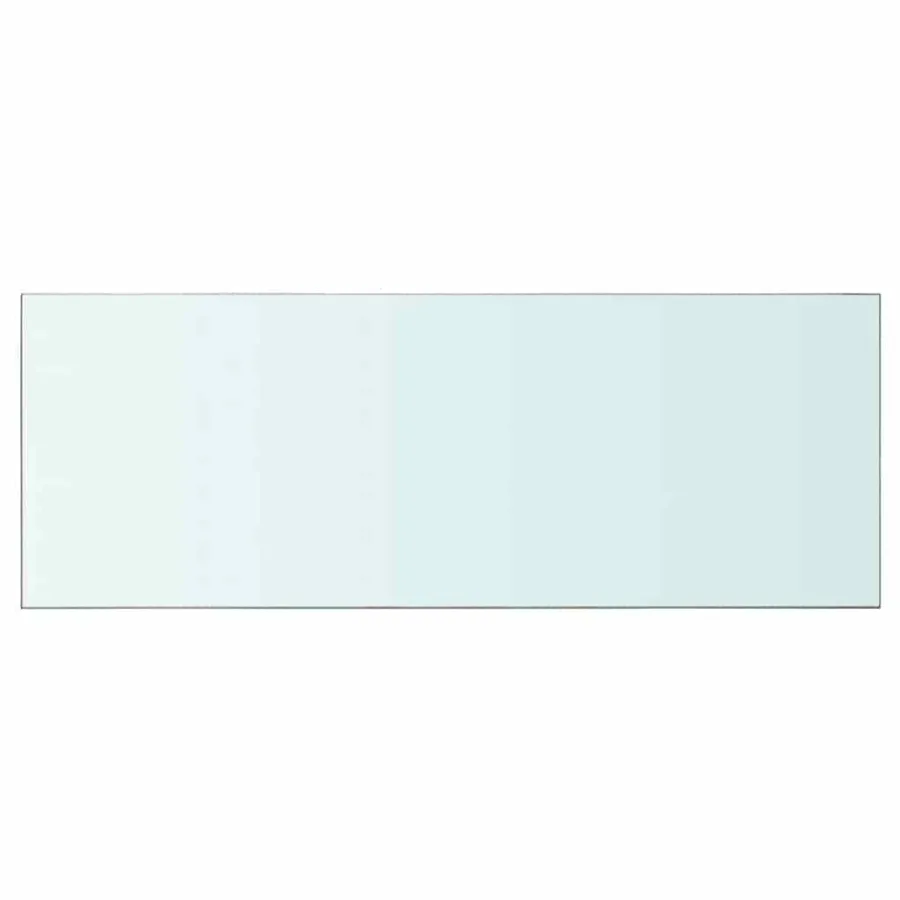 Panneaux d'étagère 2 pcs Verre Transparent 80 x 30 cm - 3
