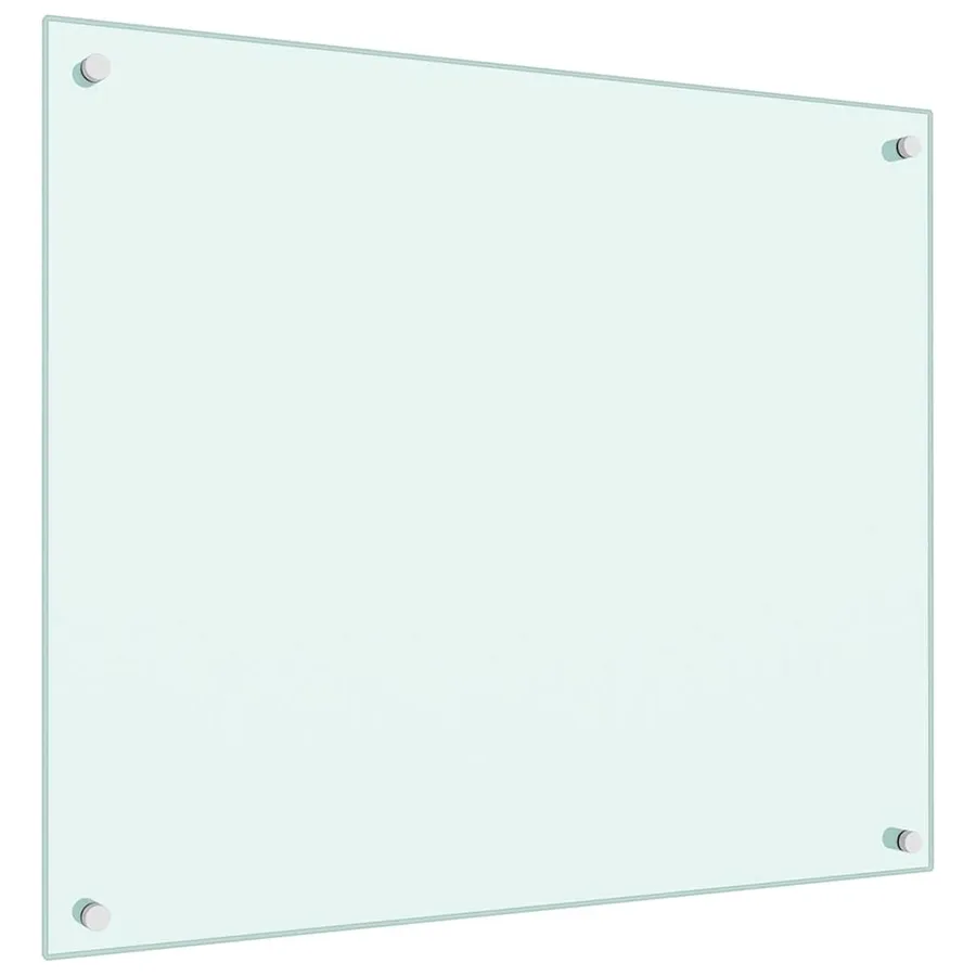 Dosseret de cuisine couleur Lait 70x60 cm Verre trempé - 3