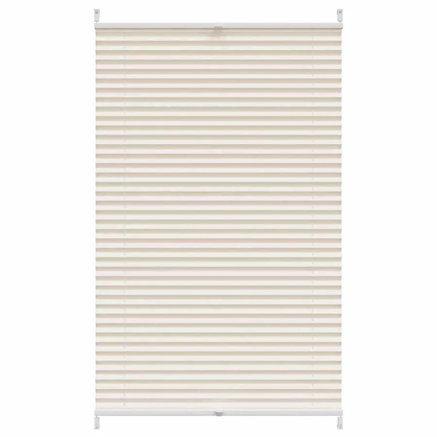 Store plissé 70x125 cm Crème - 2