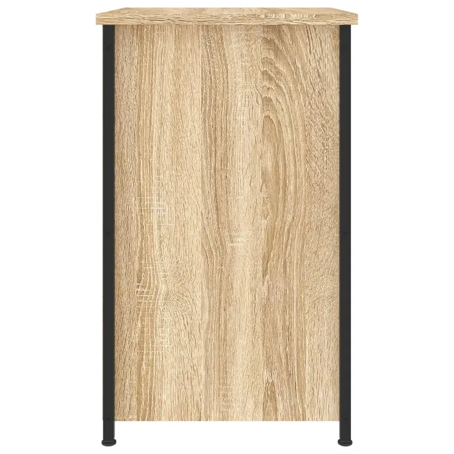 Table de chevet chêne sonoma 40x36x60 cm bois d'ingénierie - 7