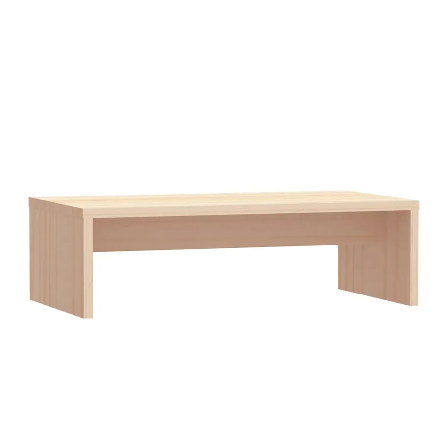 Support de moniteur 50x27x15 cm Bois de pin solide - 2