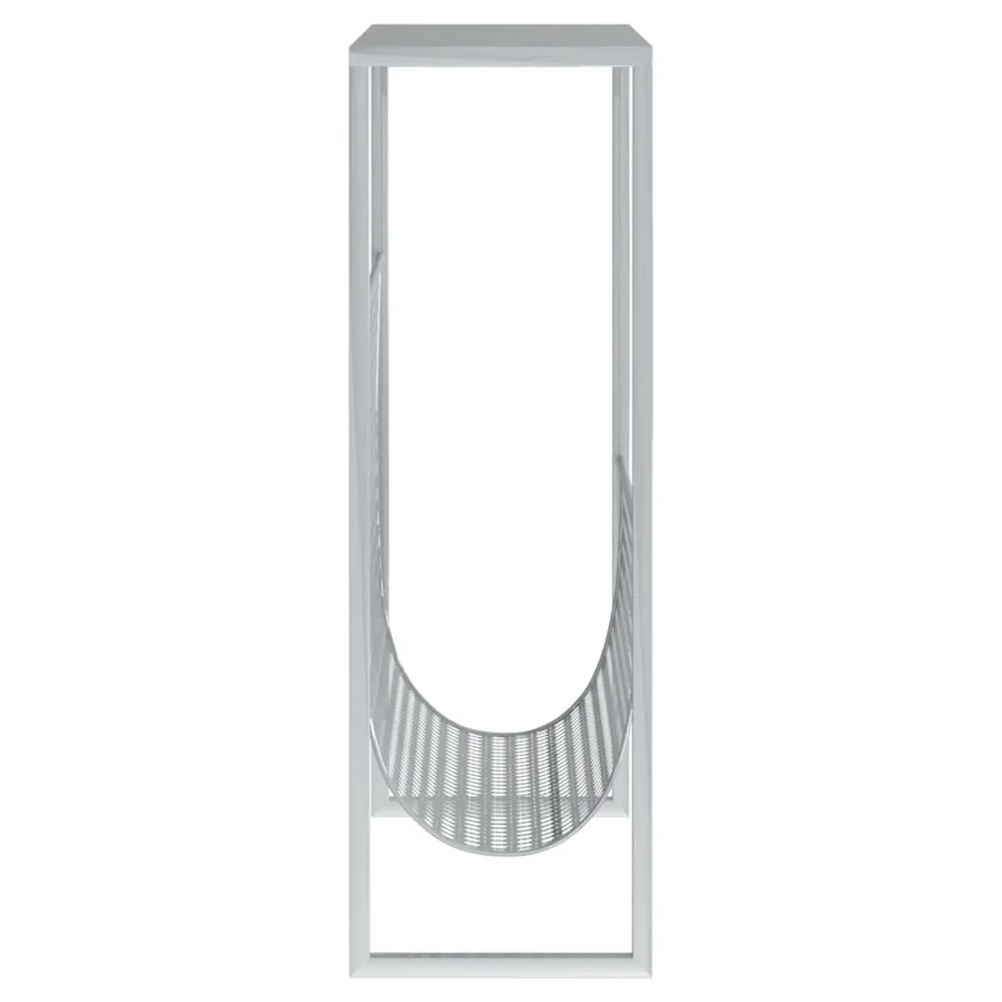 Porte-revue Argenté 35x15x45 cm Acier - 4
