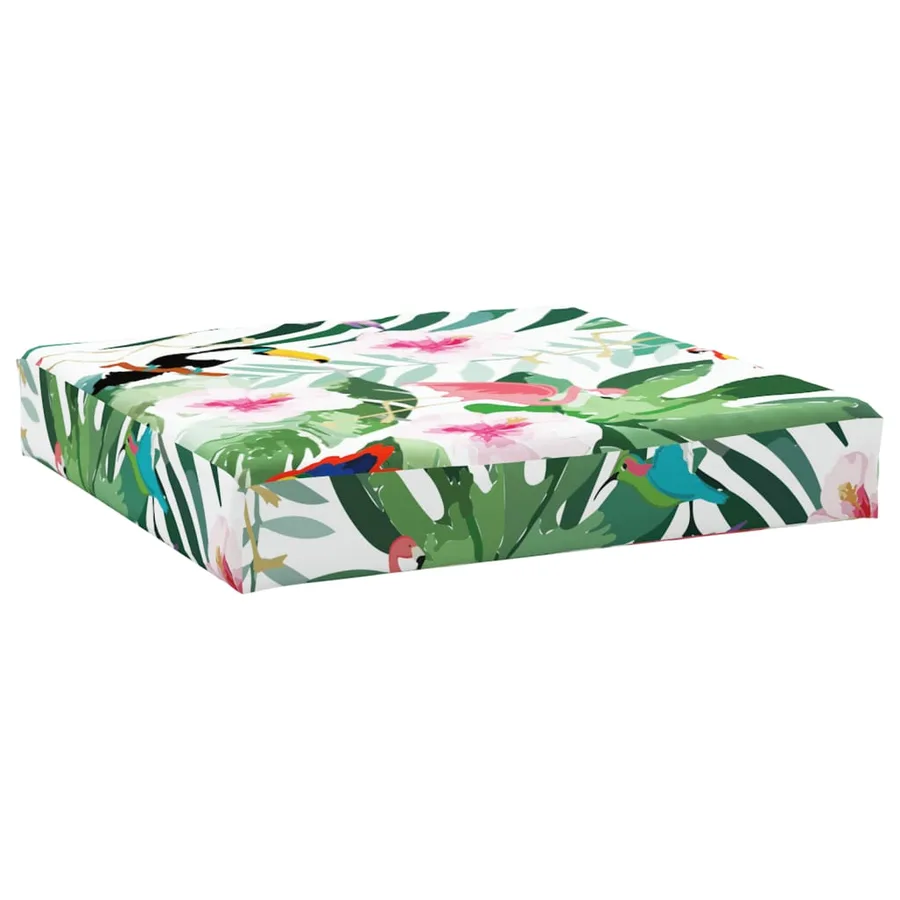 Coussin de palette multicolore 60x60x8 cm tissu oxford - 2