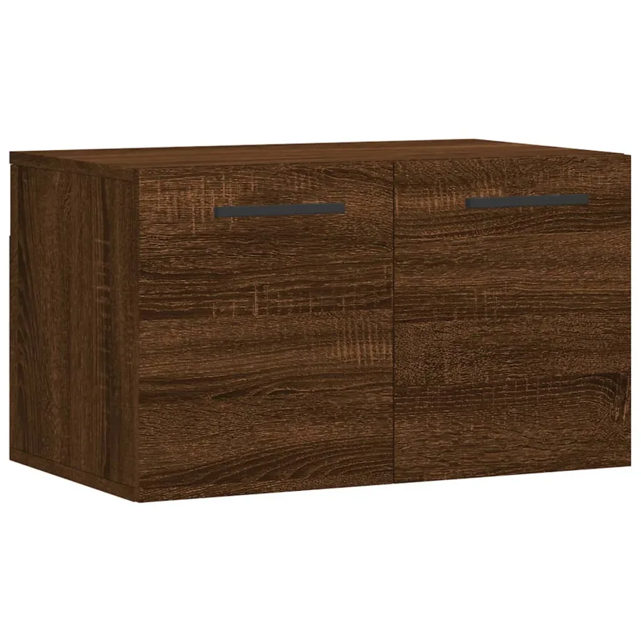 Armoire murale Chêne marron 60x36,5x35 cm Bois d'ingénierie - 2