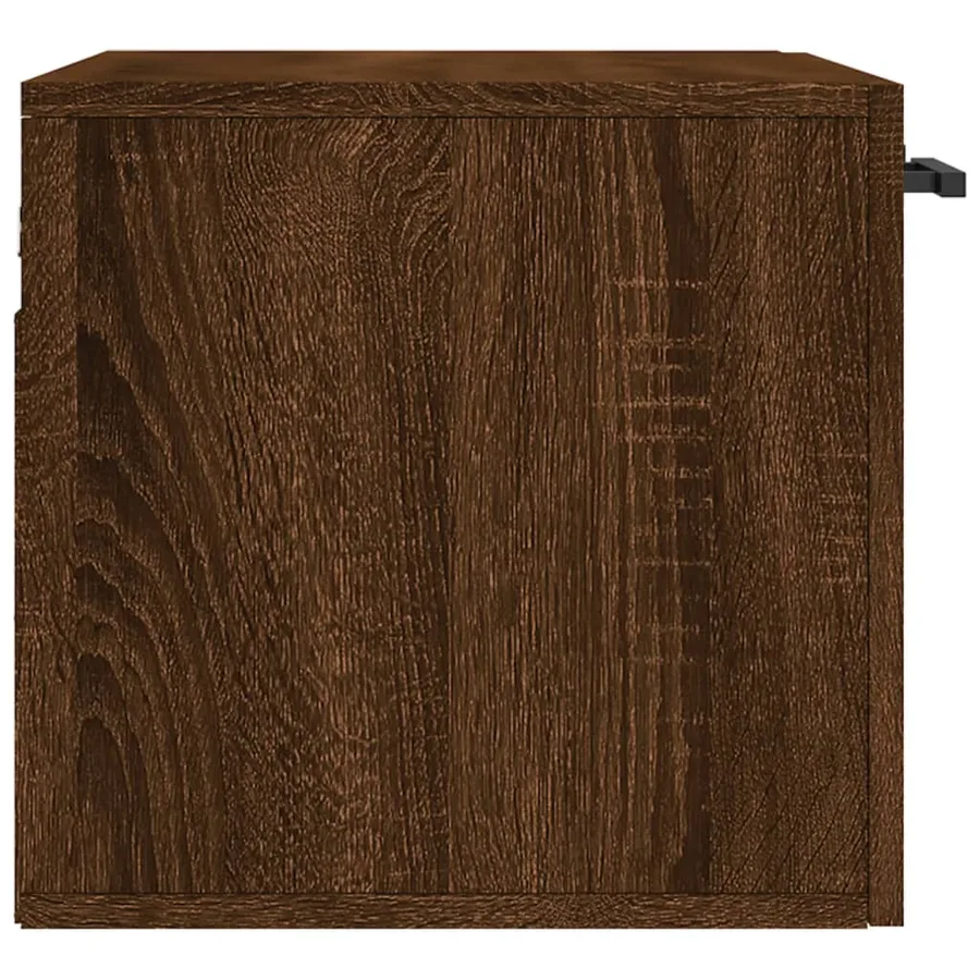 Armoire murale Chêne marron 60x36,5x35 cm Bois d'ingénierie - 7