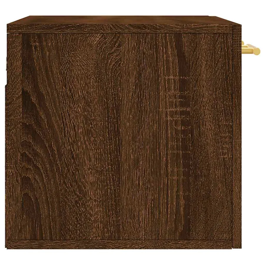 Armoire murale Chêne marron 60x36,5x35 cm Bois d'ingénierie - 7