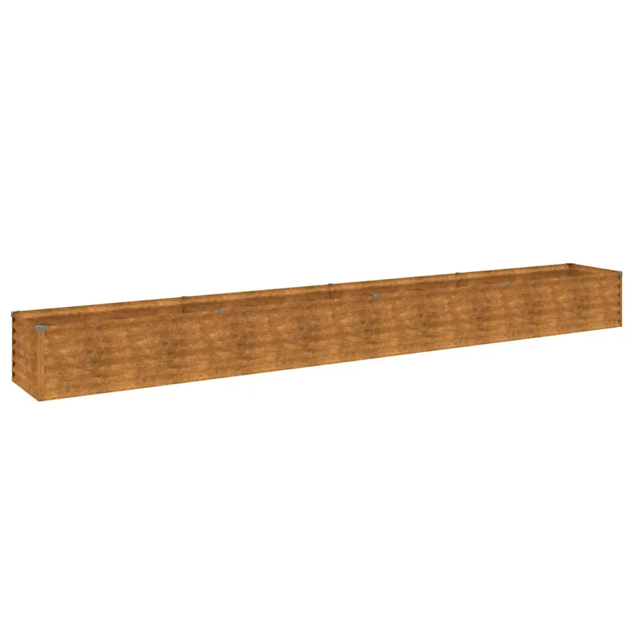 Jardinière surélevée 386 x 50 x 36 cm Acier Corten - 2