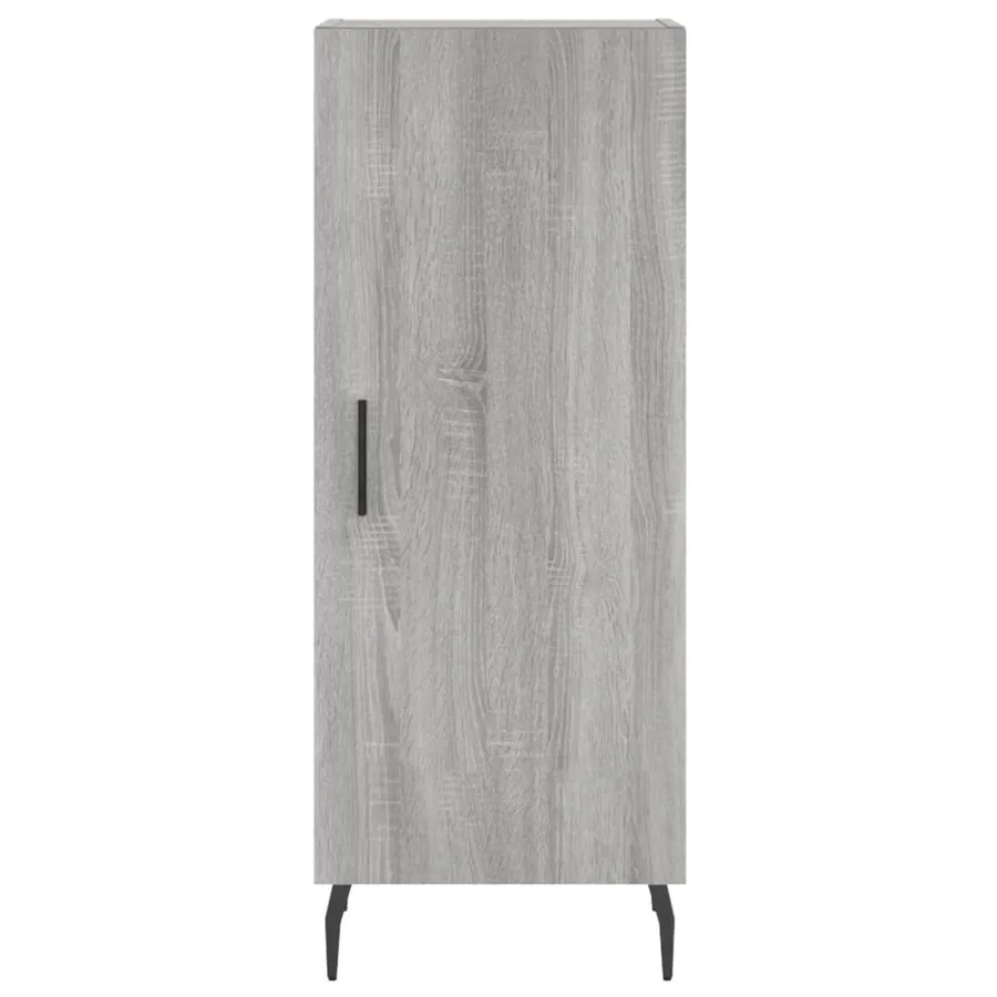 Buffet haut Sonoma gris 34,5x34x180 cm Bois d'ingénierie - 8