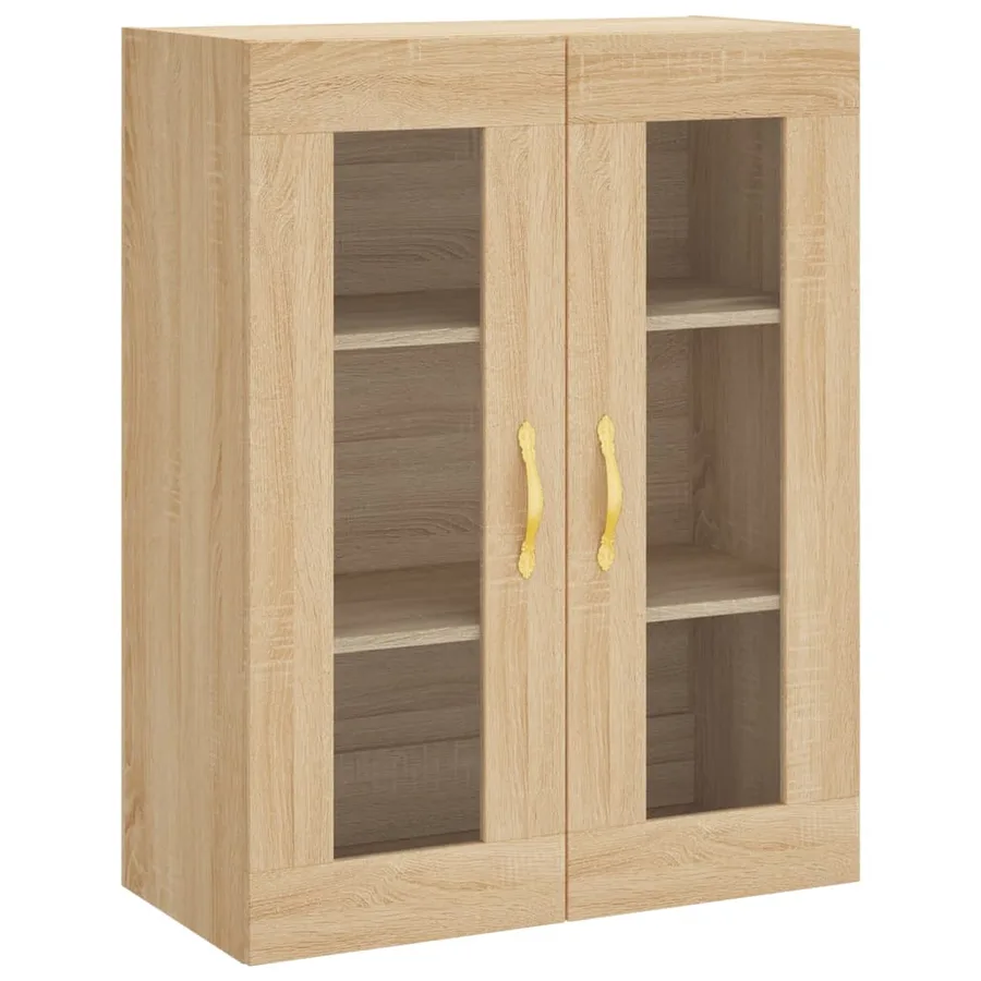 Armoire murale chêne sonoma 69,5x34x90 cm - 2
