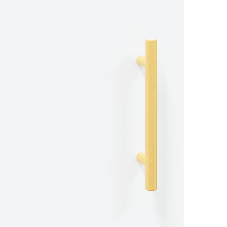 Buffet haut Blanc 69,5x34x180 cm Bois d'ingénierie - 9