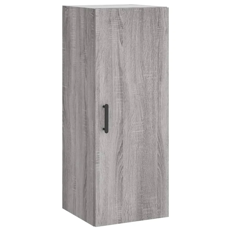 Buffet haut Sonoma gris 34,5x34x180 cm Bois d'ingénierie - 7