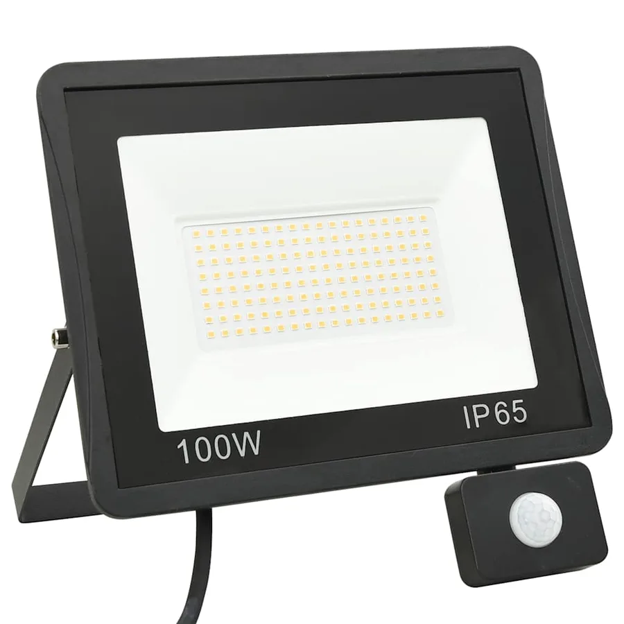 Projecteur à LED avec capteur 100 W Blanc froid - 3